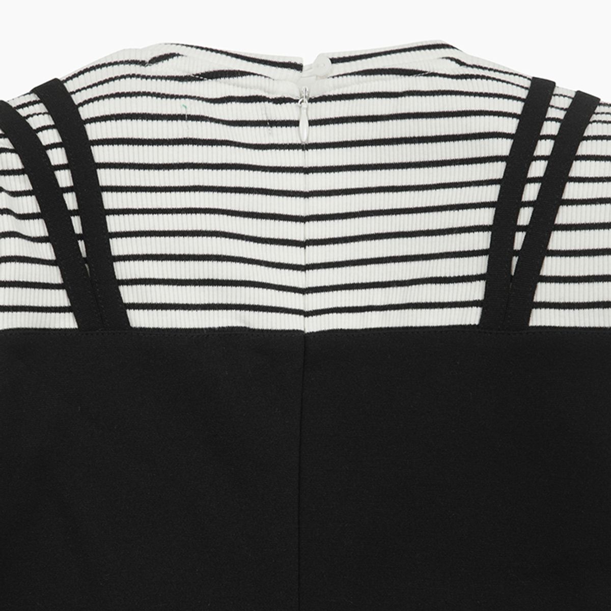 베네통키즈(BENETTONKIDS) 스쿨 분또 플리츠 원피스_QAOP11541BK