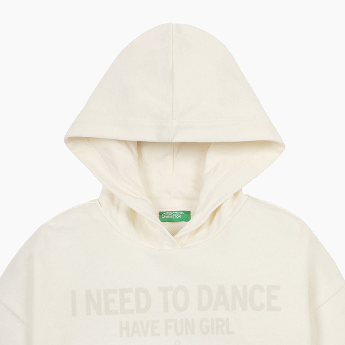 베네통키즈(BENETTONKIDS) 그래픽 후디 맨투맨_3NBMC2053CR