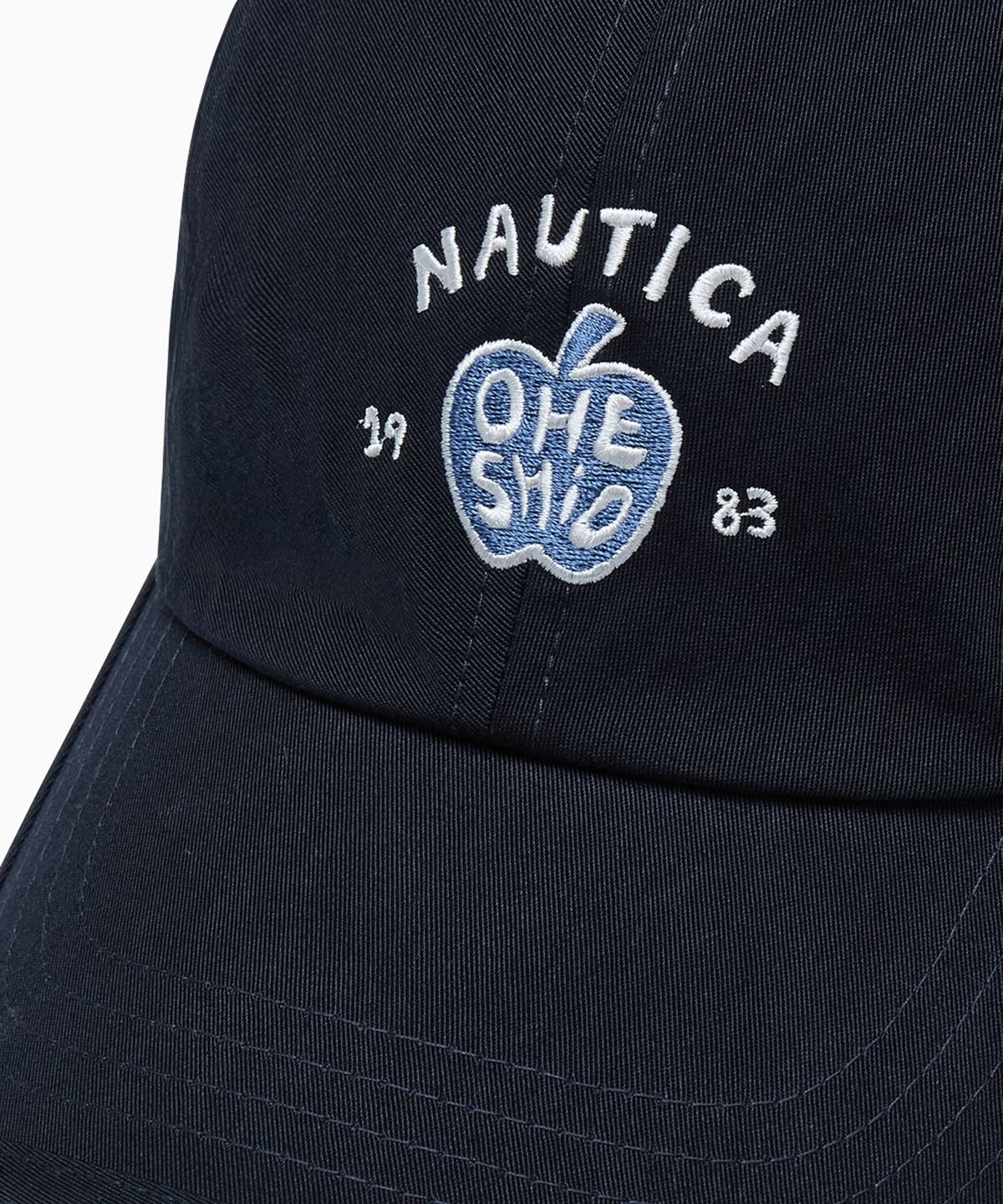오헤시오(OHESHIO) NTC X OHESHIO APPLE LOGO CAP, NAVY