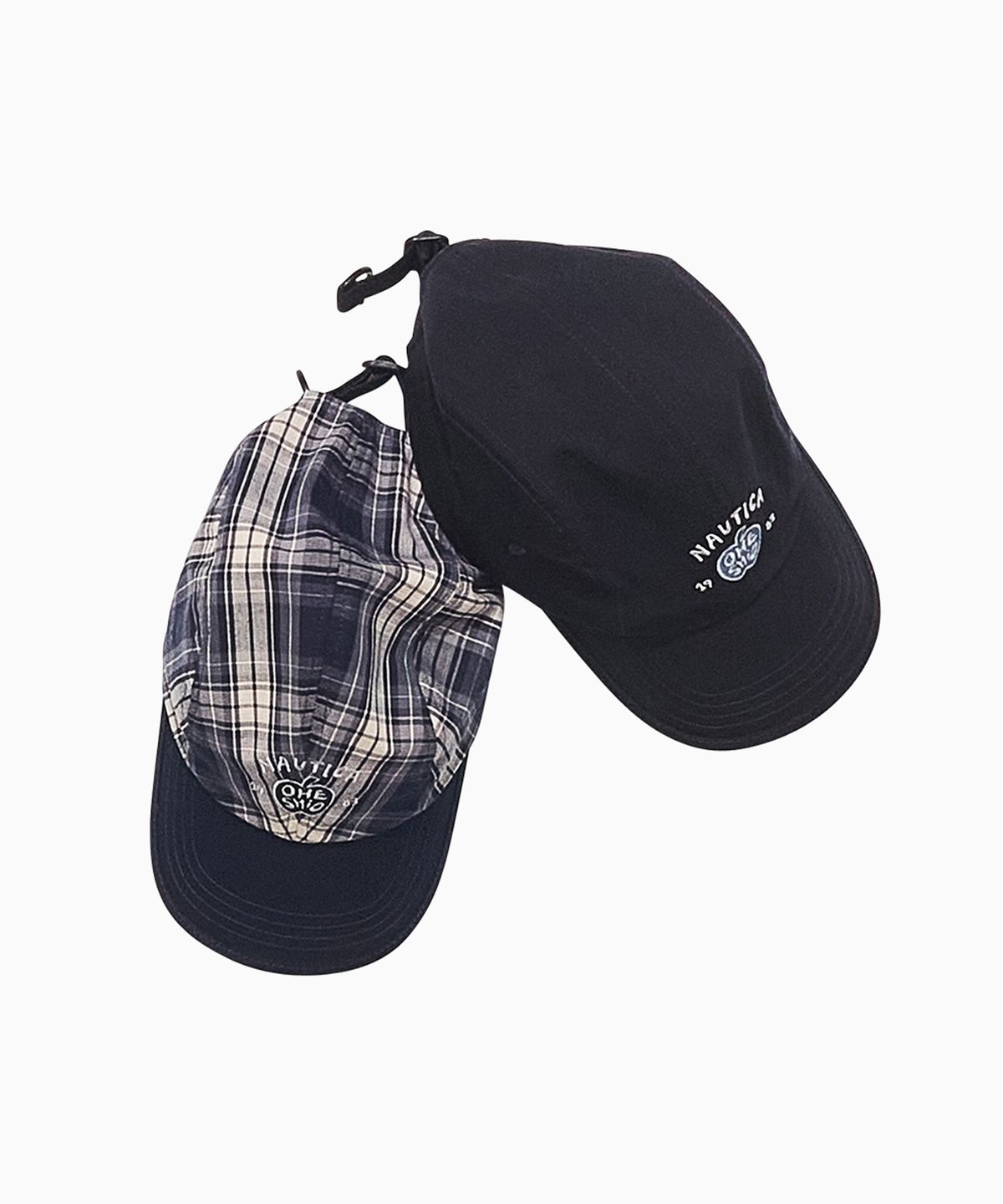 오헤시오(OHESHIO) NTC X OHESHIO APPLE LOGO CAP, NAVY