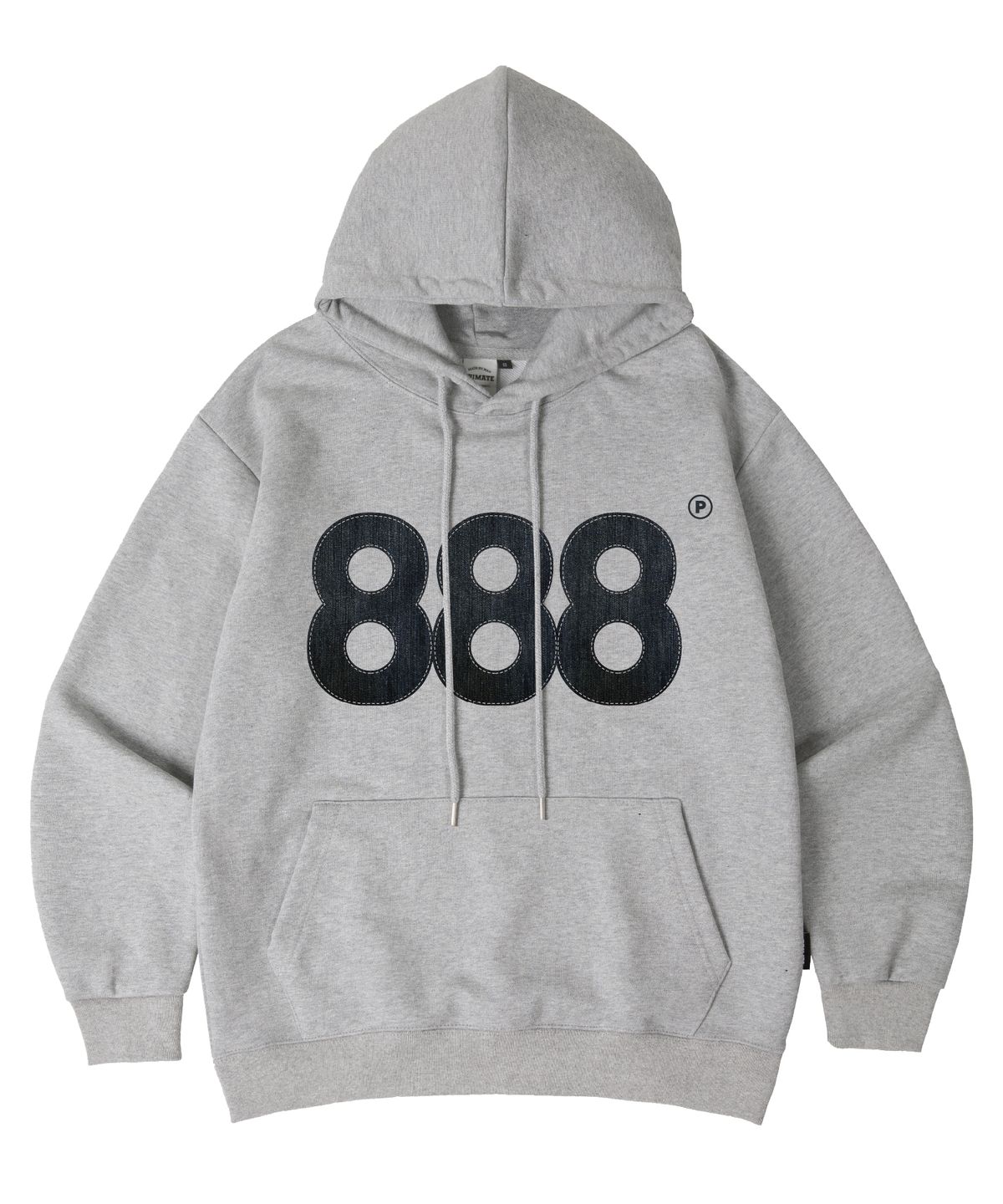 프라임에이트(PRIMATE) [기모/NO기모] STICH DENIM NUMBER.888 오버핏 후드 티셔츠 7 COLORS
