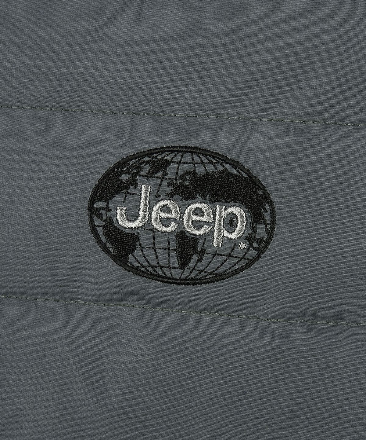 지프(JEEP) 크레스트 쉴드 마이크로볼 라이트 패딩 자켓 (JQ5JPU421DG)