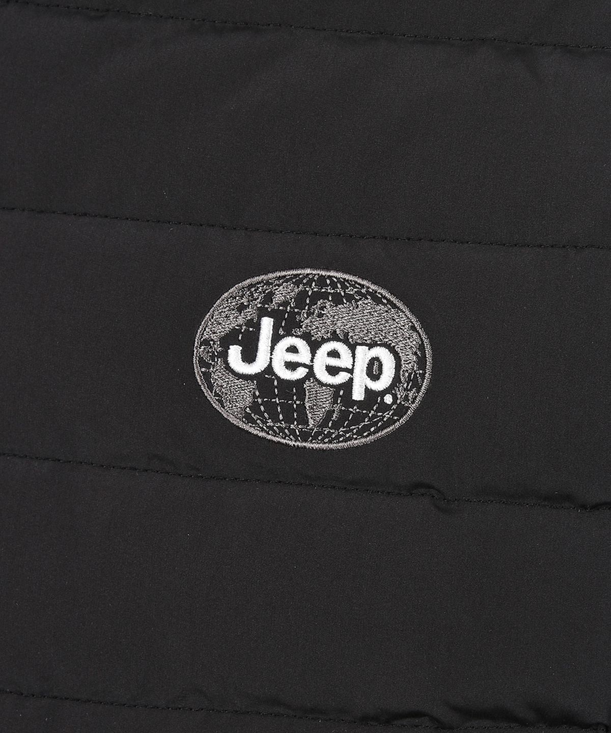 지프(JEEP) 크레스트 쉴드 마이크로볼 라이트 패딩 자켓 (JQ5JPU421BK)