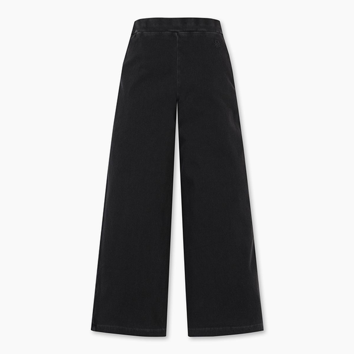 베네통키즈(BENETTONKIDS) 스트레치 와이드 팬츠_4I42CE04FCG