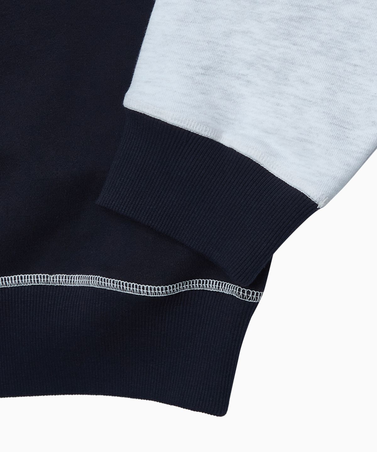 오헤시오(OHESHIO) NTC X OHESHIO APPLE LOGO SWEATSHIRT, NAVY