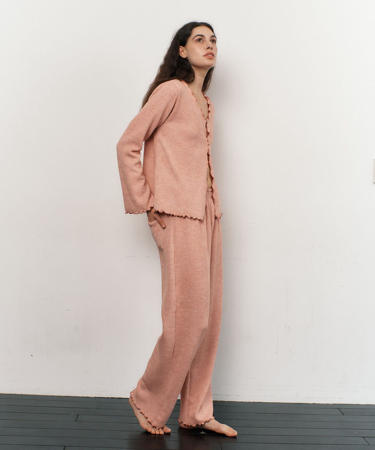 아템포(ATEMPO) EASY PAJAMA SET_peach pink