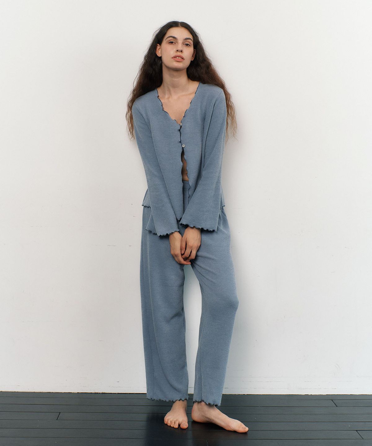 아템포(ATEMPO) EASY PAJAMA SET_steel blue