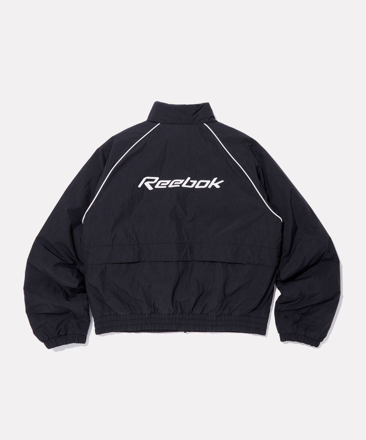 리복(REEBOK) 프리미어 크롭 트랙 경량 패딩 (W) - 블랙