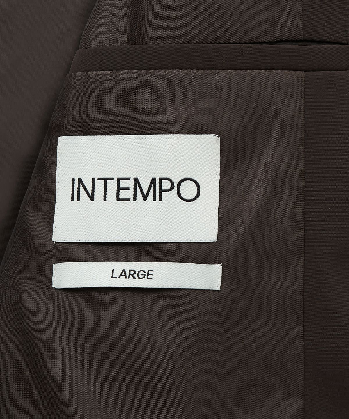 인템포무드(INTEMPOMOOD) 플라이트 봄버 재킷_브라운