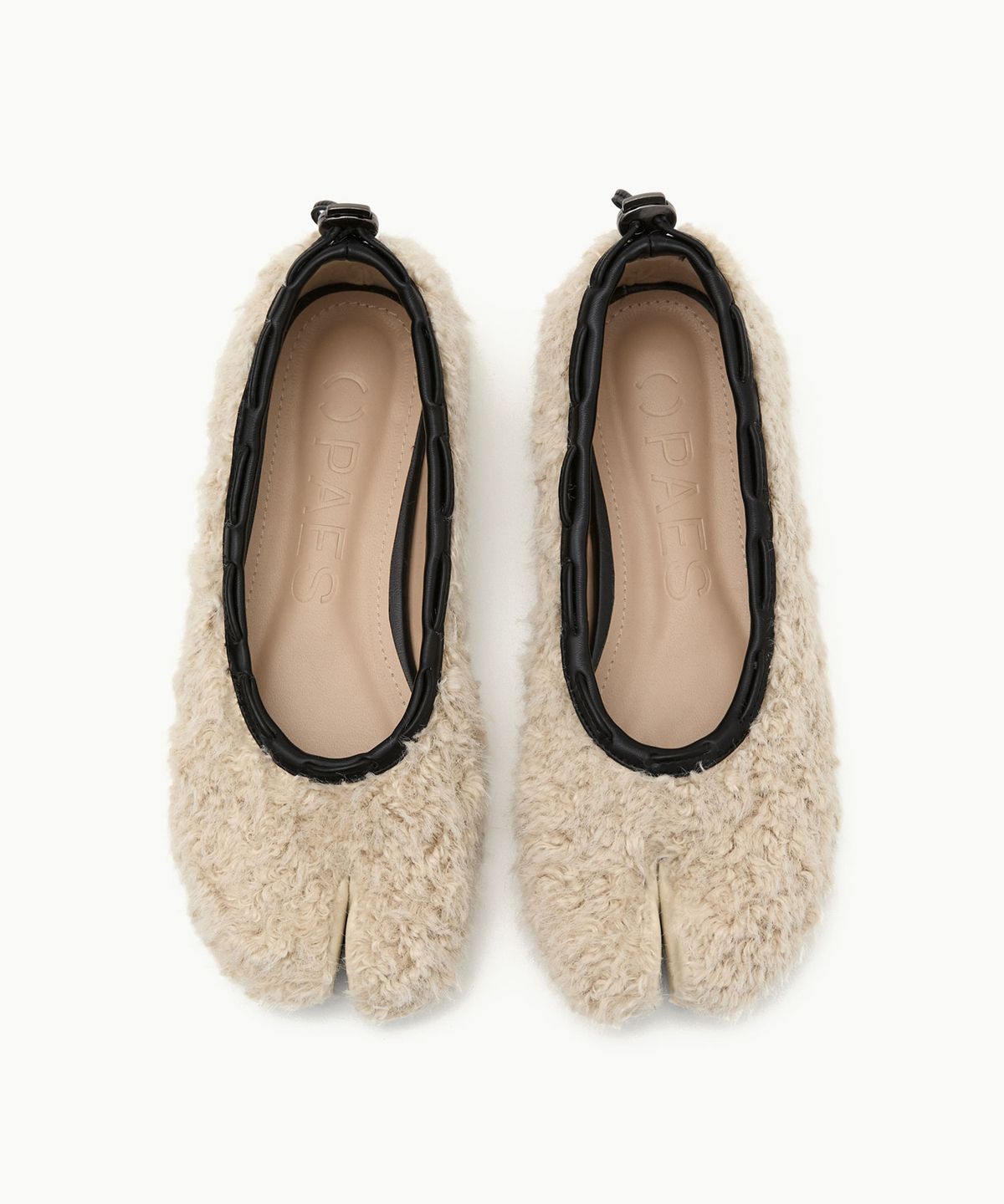 페이즈(PAES) Teddy String Flat / Ivory
