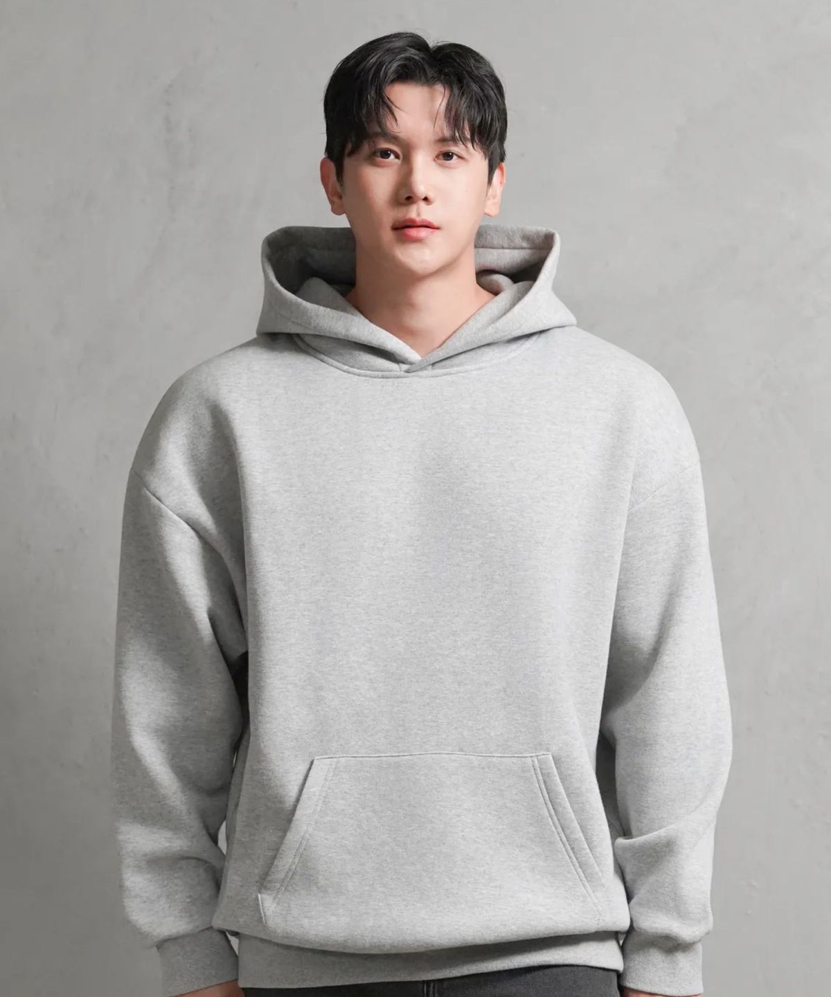 디바라(DIBALA) 어깨패드가 들어간 특허 오버핏 기모 후드티 디바라 시그니처 수트