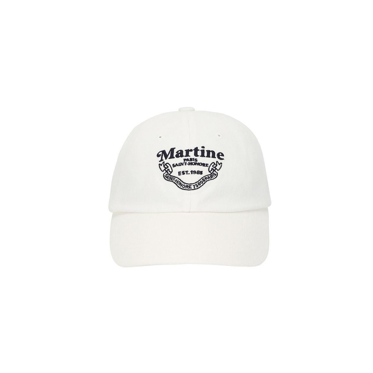 마틴골프(MARTINE GOLF) Martine logo Ball Cap_OFF-WHITE