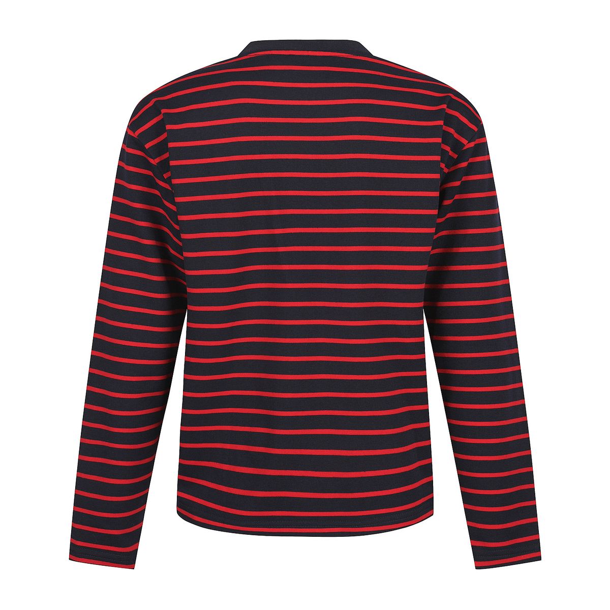 마틴골프(MARTINE GOLF) Soft Stripe Round T-shirts_RED