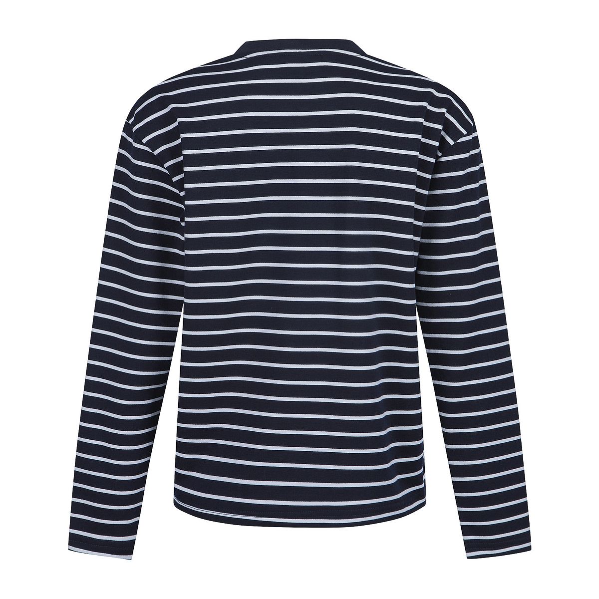 마틴골프(MARTINE GOLF) Soft Stripe Round T-shirts_NAVY