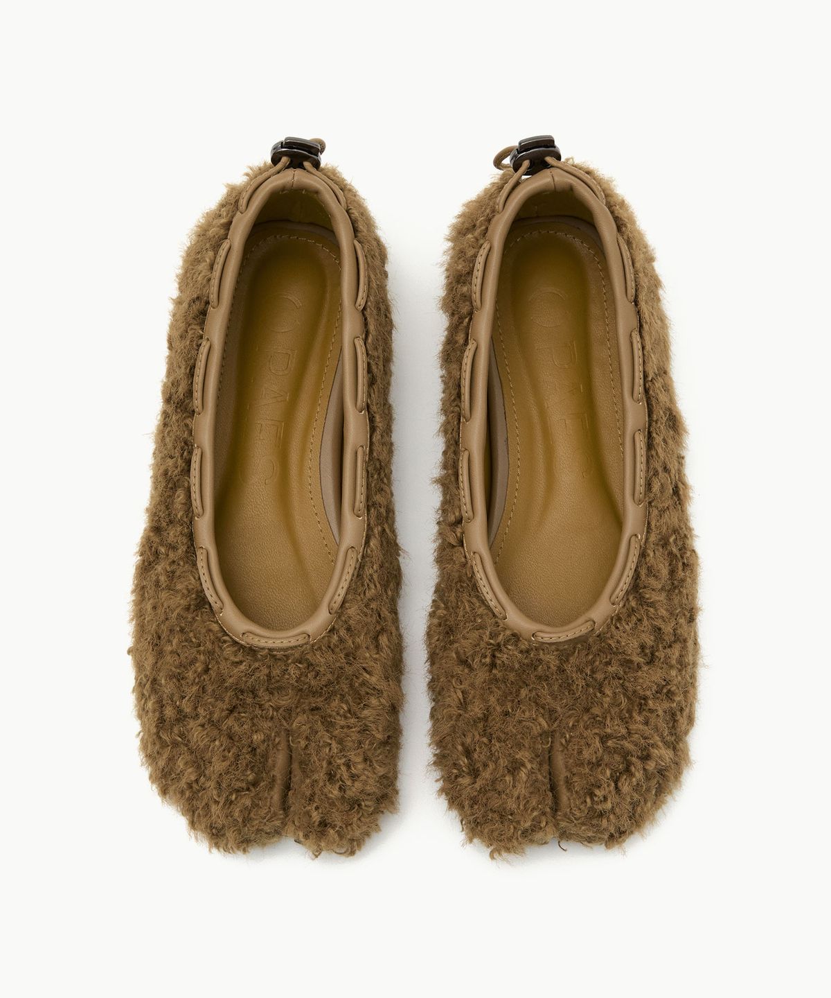 페이즈(PAES) Teddy String Flat / Brown