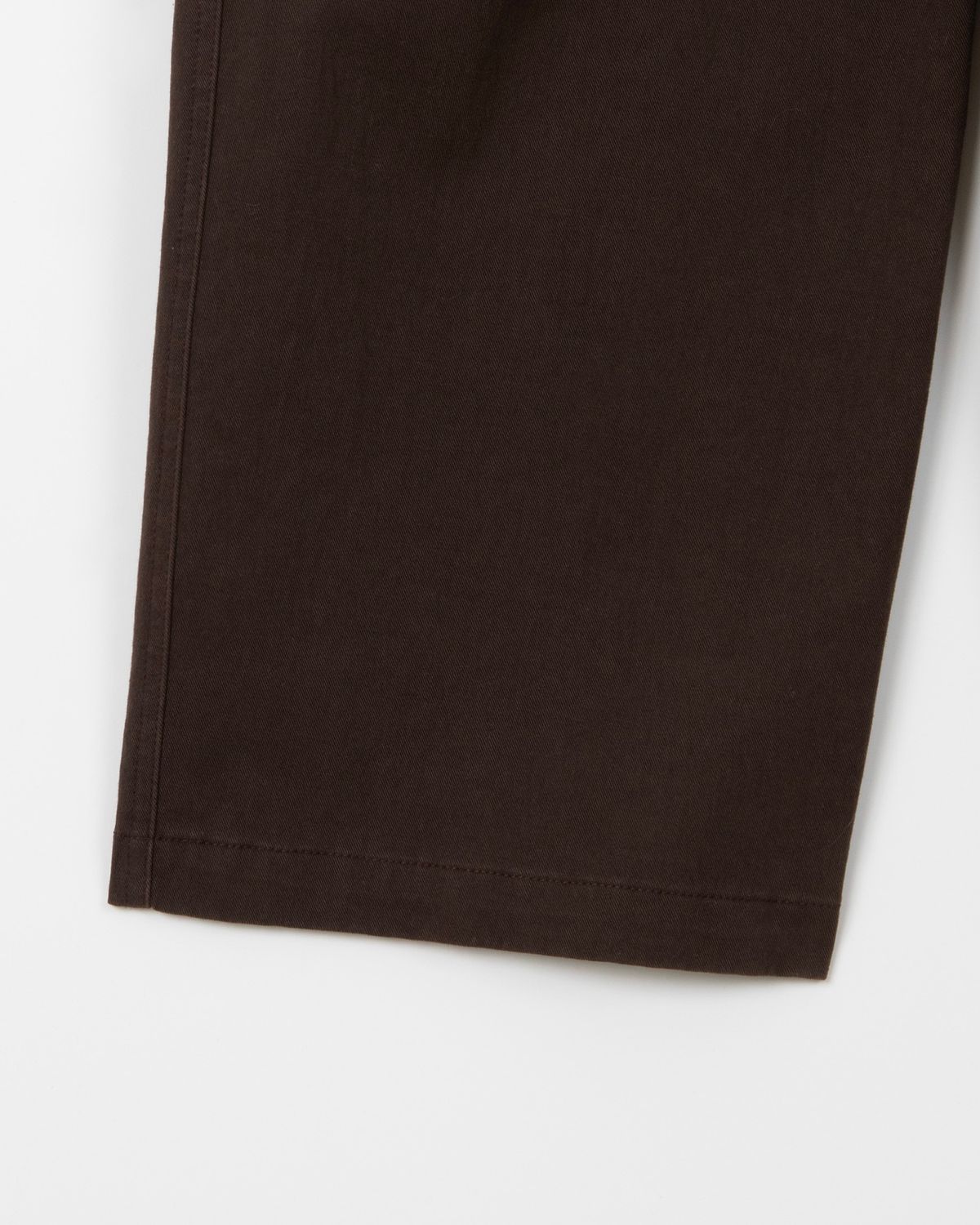 디앤드퀘스천(THEENDQUESTION) Washed cotton cargo pants / BROWN