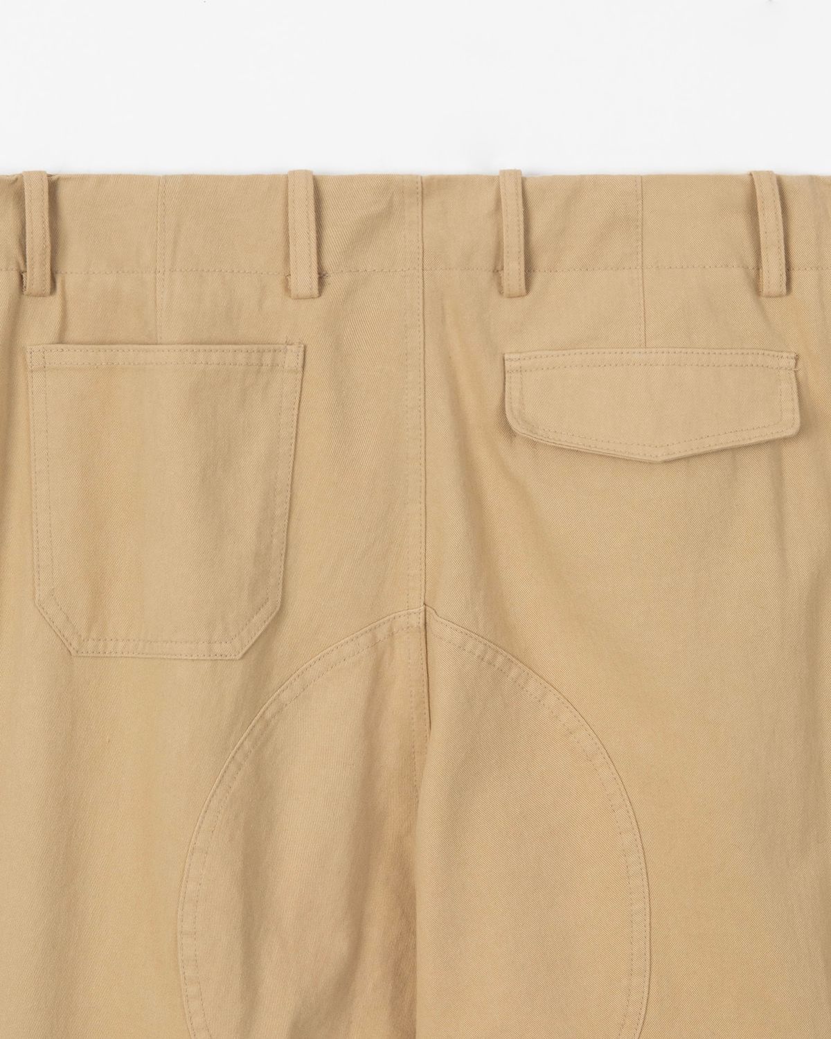 디앤드퀘스천(THEENDQUESTION) Washed cotton cargo pants / BEIGE