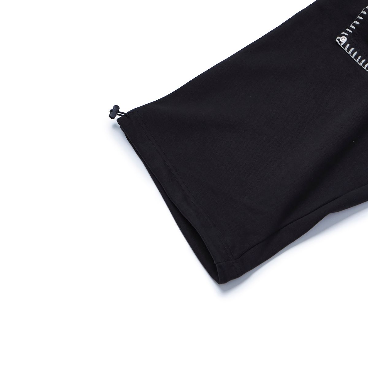가먼츠팹(GARMENTS FAB) Blanket Stitch Carpenter Sweatpants (BLACK)