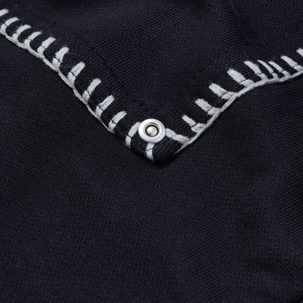 가먼츠팹(GARMENTS FAB) Blanket Stitch Carpenter Sweatpants (BLACK)
