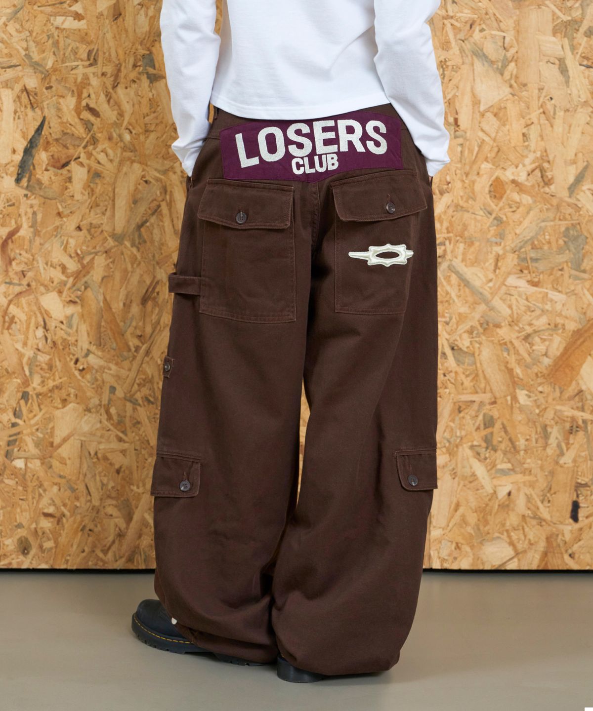 루저스클럽(LOSERS CLUB) 멀티 카고포켓 와이드 면팬츠 ( 5 Colors )