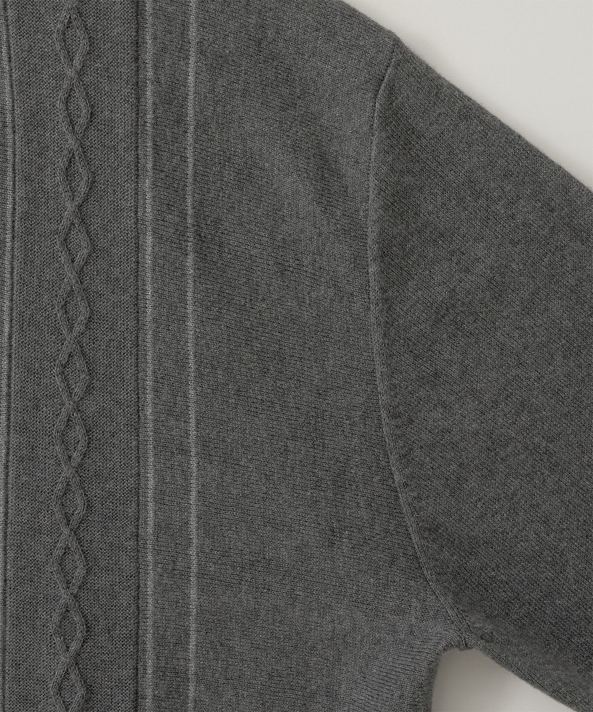 어나더 오피스(ANOTHER OFFICE) Homage Cardigan (Heather gray)