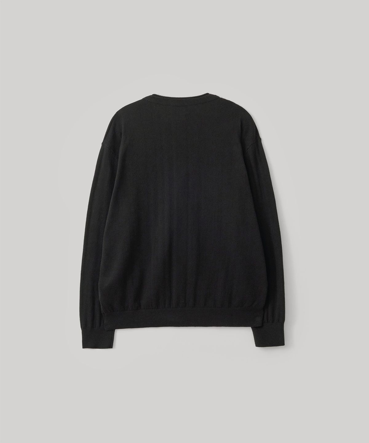 어나더 오피스(ANOTHER OFFICE) Homage Cardigan (Black)
