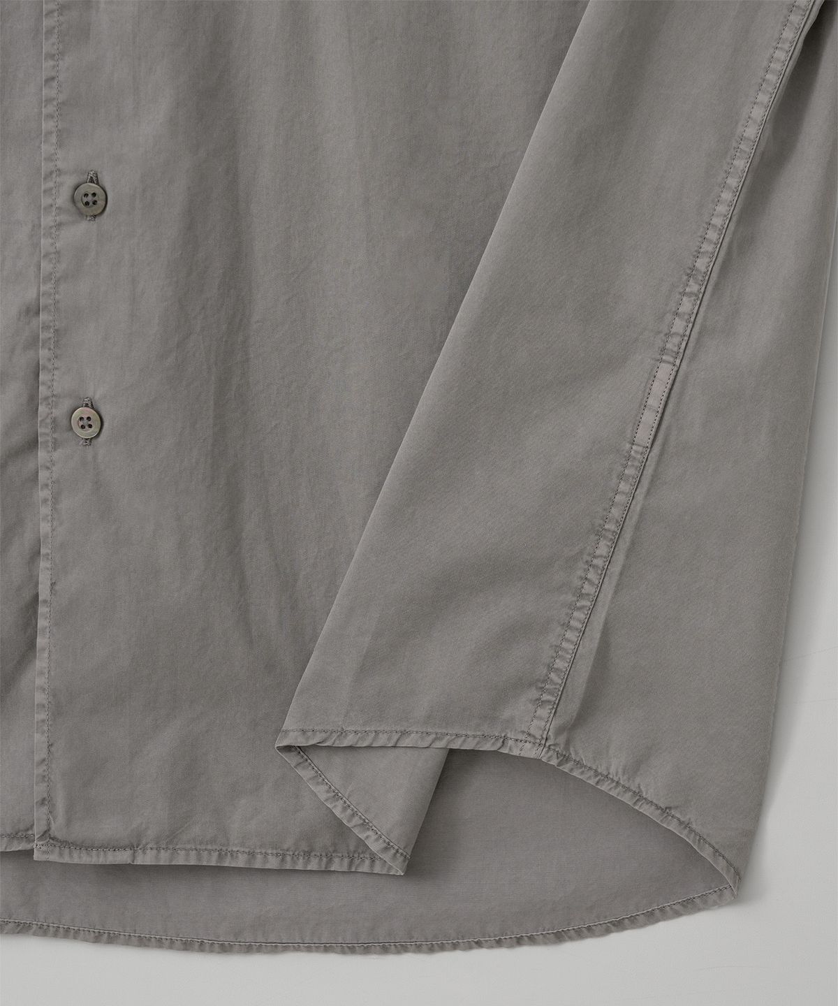 어나더 오피스(ANOTHER OFFICE) [AW] Ordinary Garment Shirt (Faded Gray)
