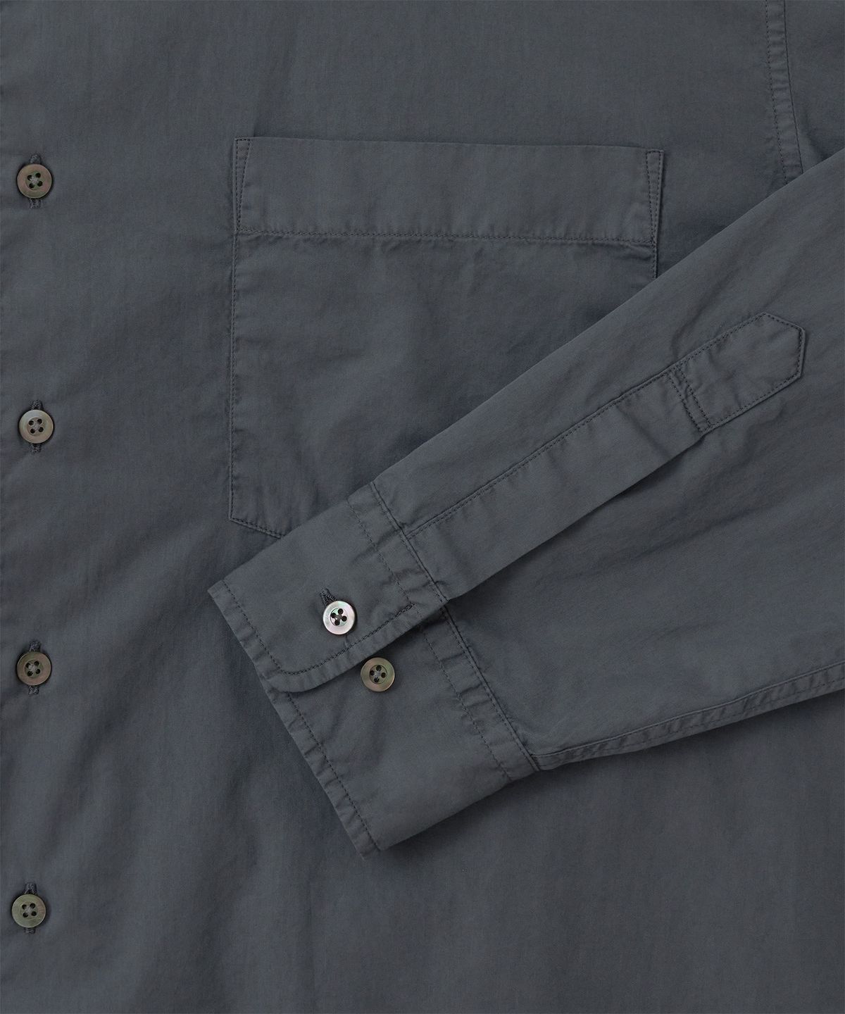 어나더 오피스(ANOTHER OFFICE) Ordinary Garment Shirt (Carbon)