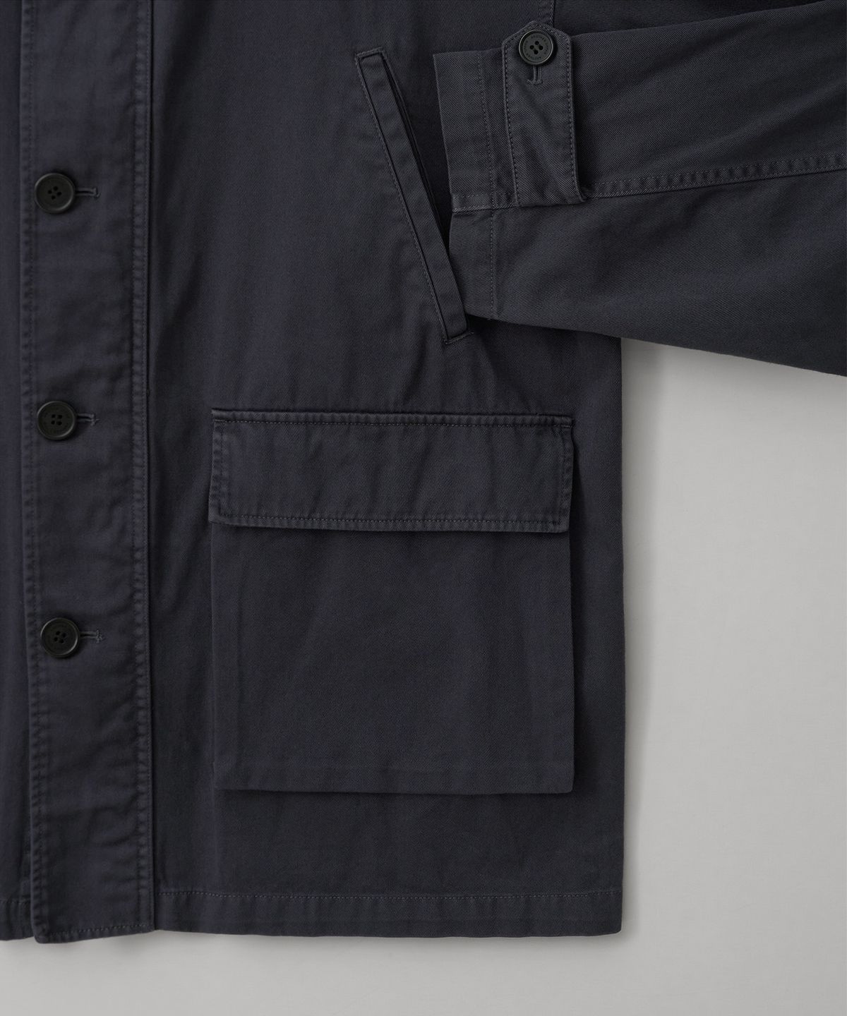 어나더 오피스(ANOTHER OFFICE) Mountaineer Garment Jacket (Smoky indigo)