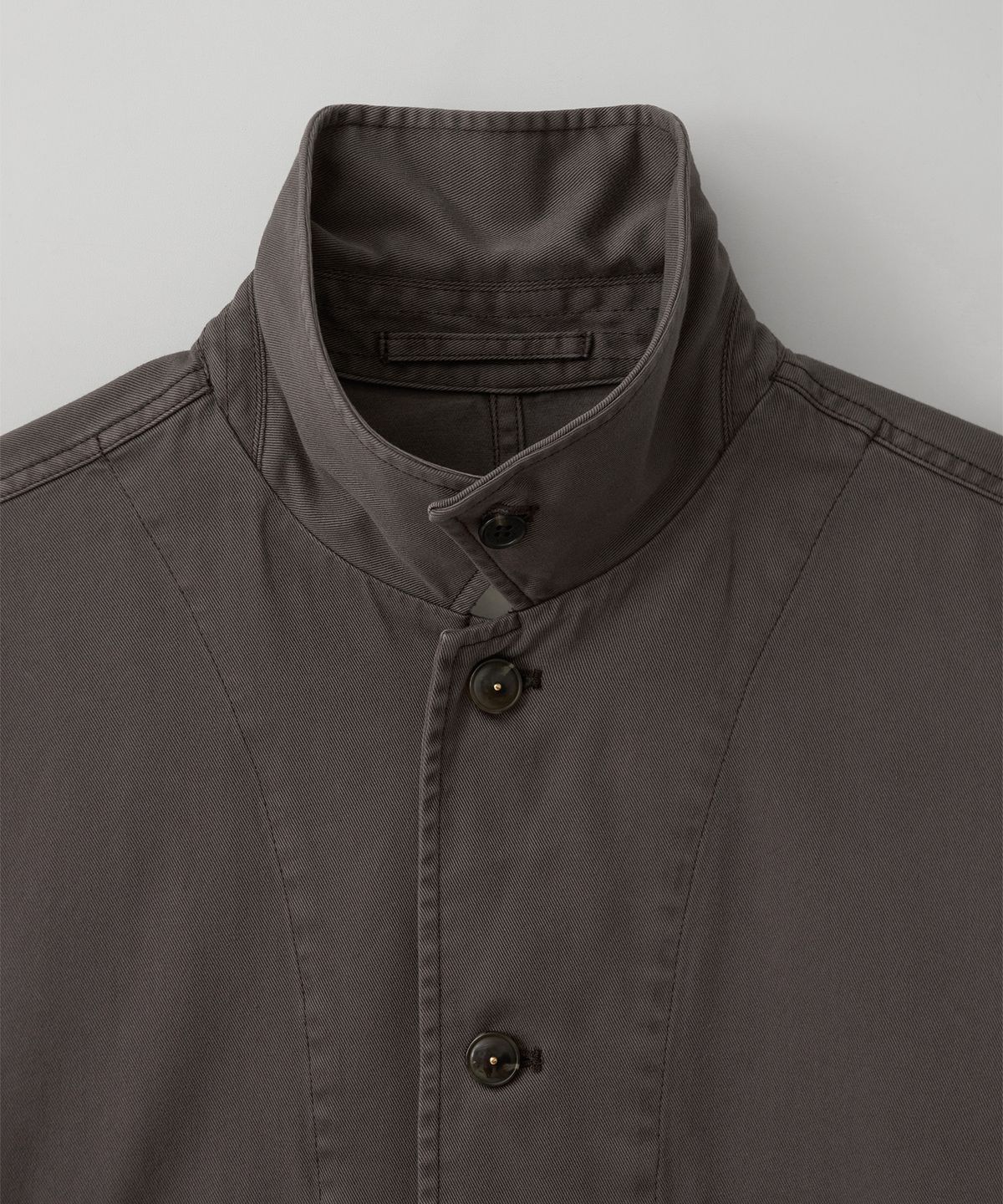 어나더 오피스(ANOTHER OFFICE) French Garment Jacket (Charcoal brown)