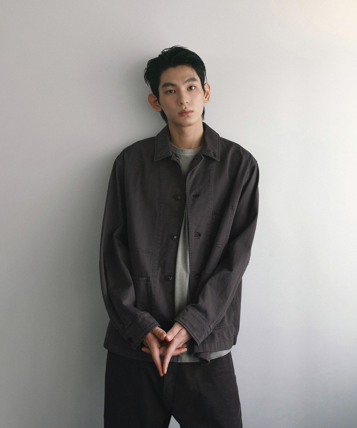 어나더 오피스(ANOTHER OFFICE) French Garment Jacket (Sumi)