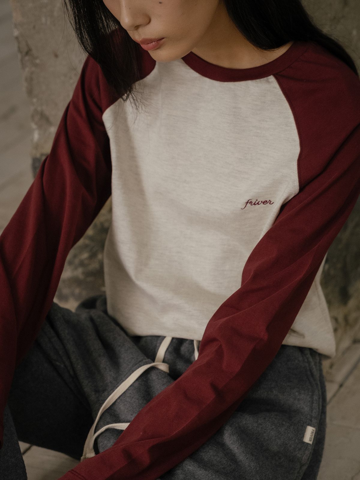 프리버07(FRIVER07) Raglan long sleeve t-shirt [FRFA02LT04]_2color