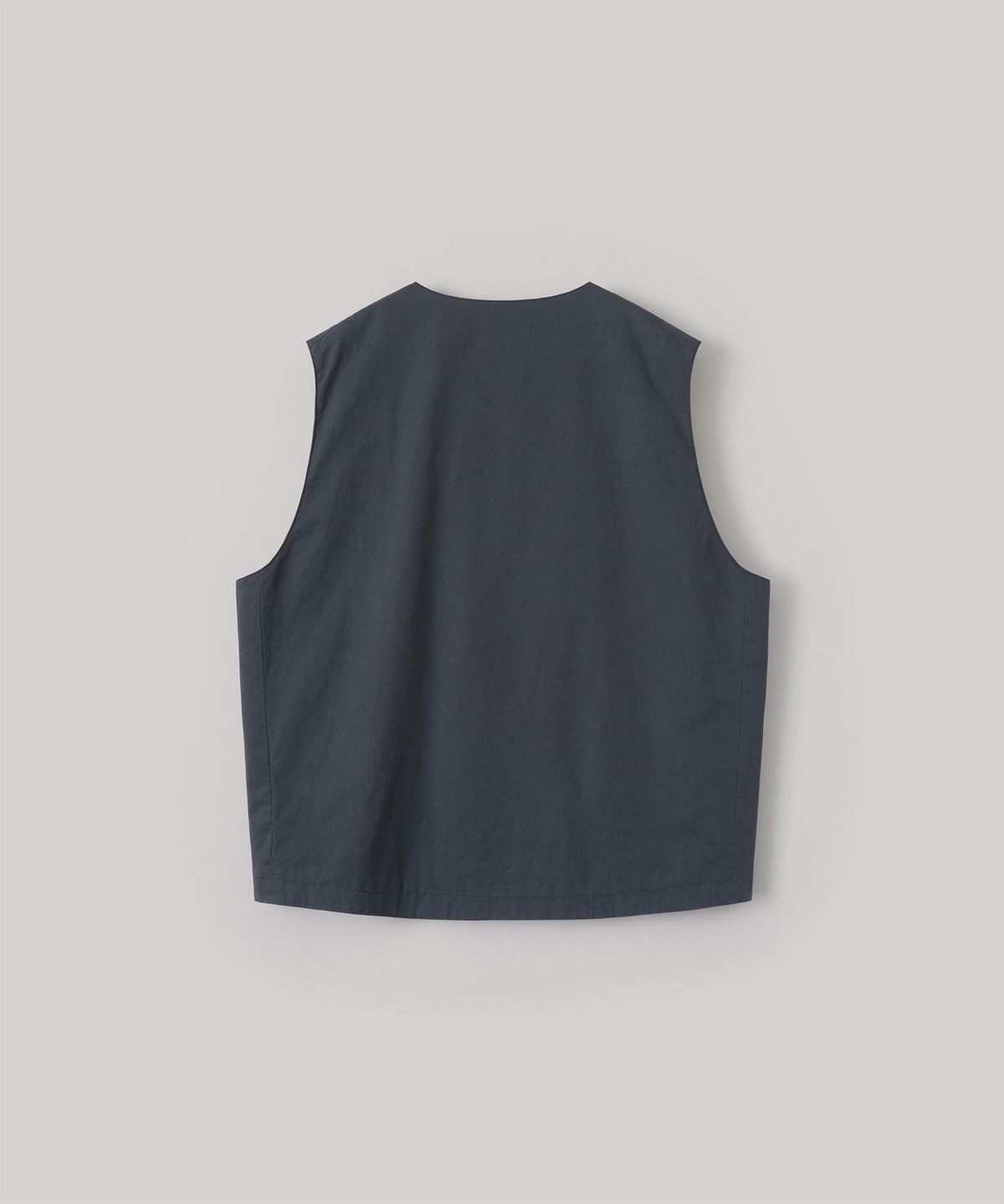 어나더 오피스(ANOTHER OFFICE) Bonjour Round Neck Vest (Nautical gray)