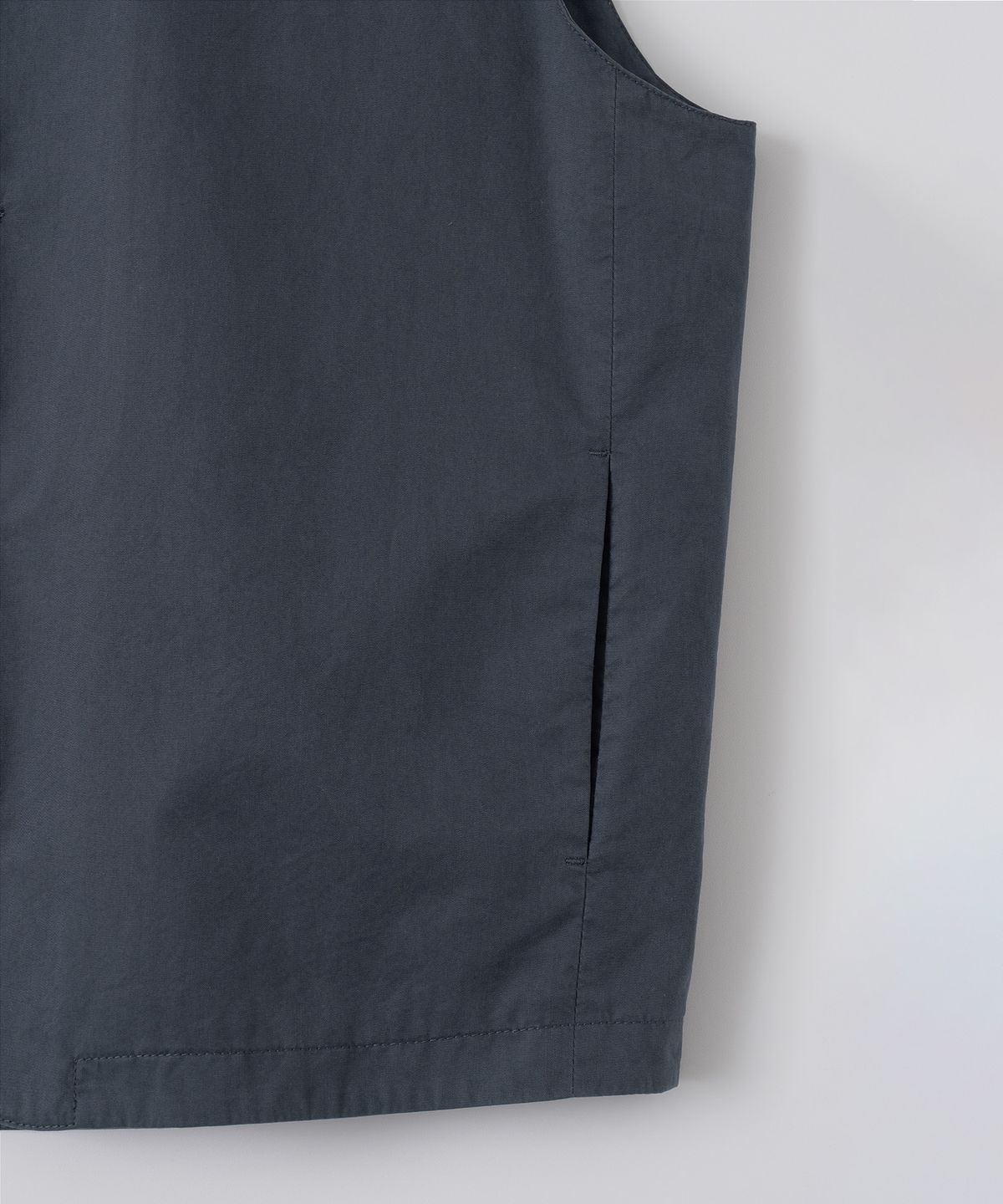 어나더 오피스(ANOTHER OFFICE) Bonjour Round Neck Vest (Nautical gray)