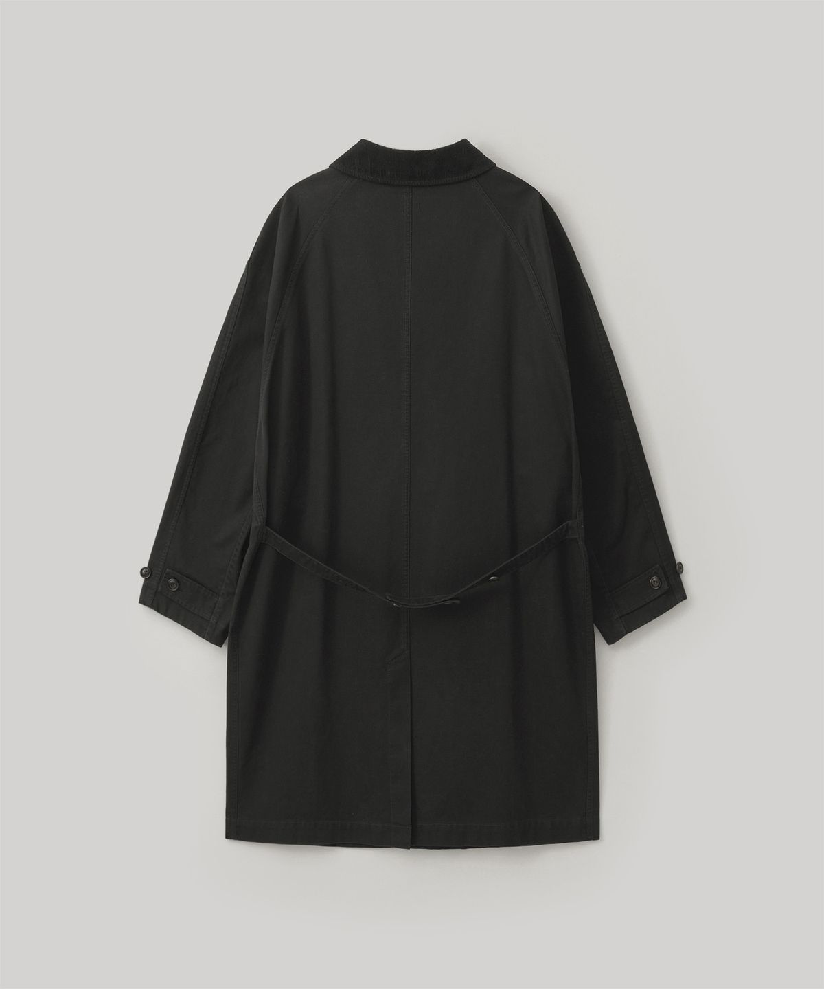 어나더 오피스(ANOTHER OFFICE) Bonjour Mac Coat (Almost black)