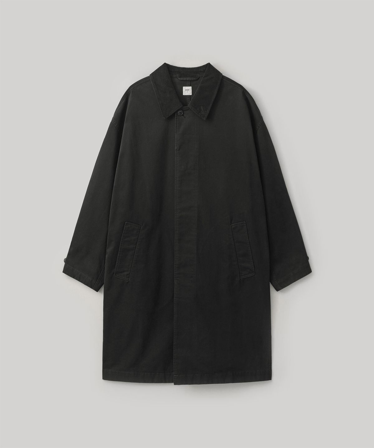 어나더 오피스(ANOTHER OFFICE) Bonjour Mac Coat (Almost black)
