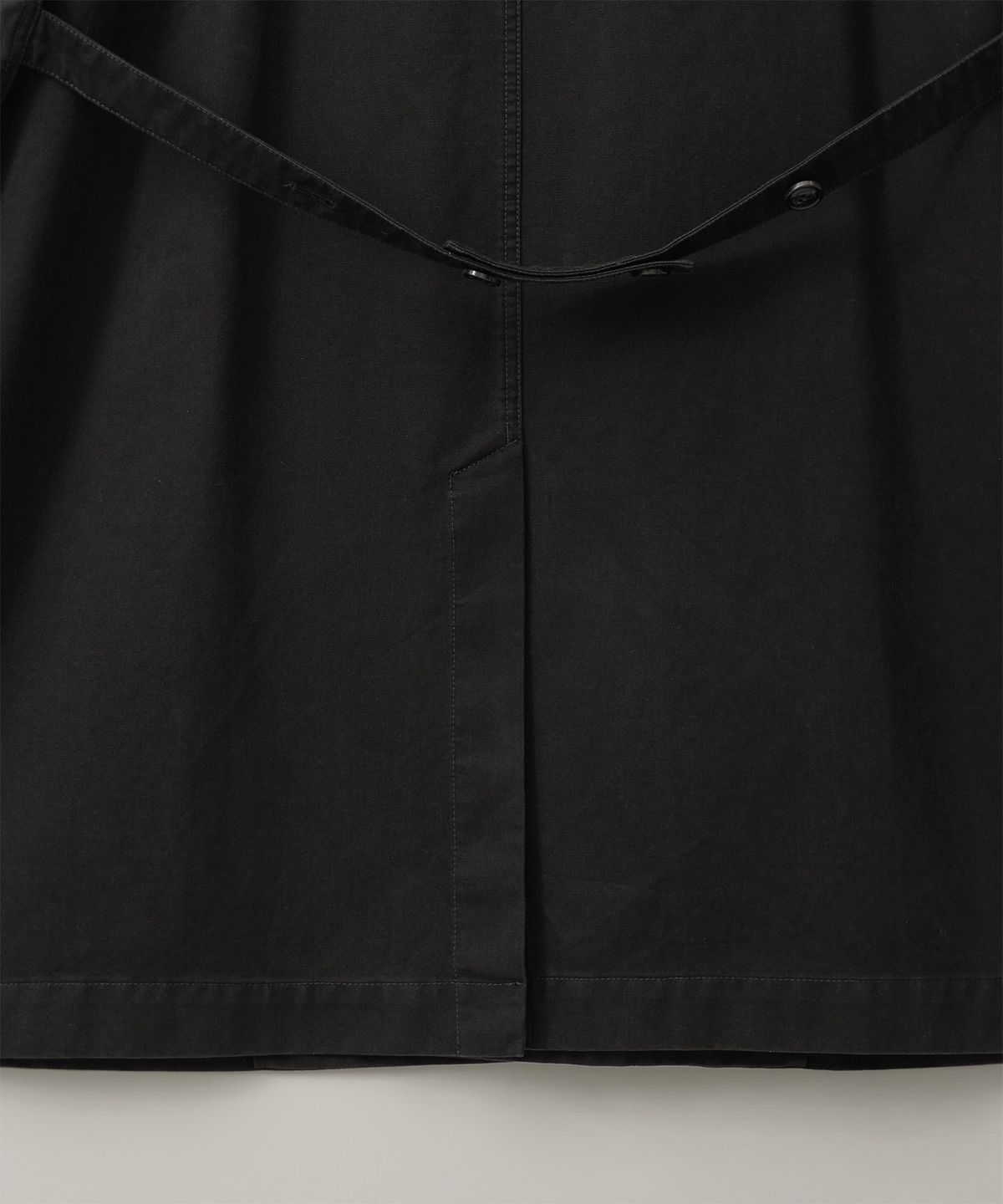 어나더 오피스(ANOTHER OFFICE) Bonjour Mac Coat (Almost black)