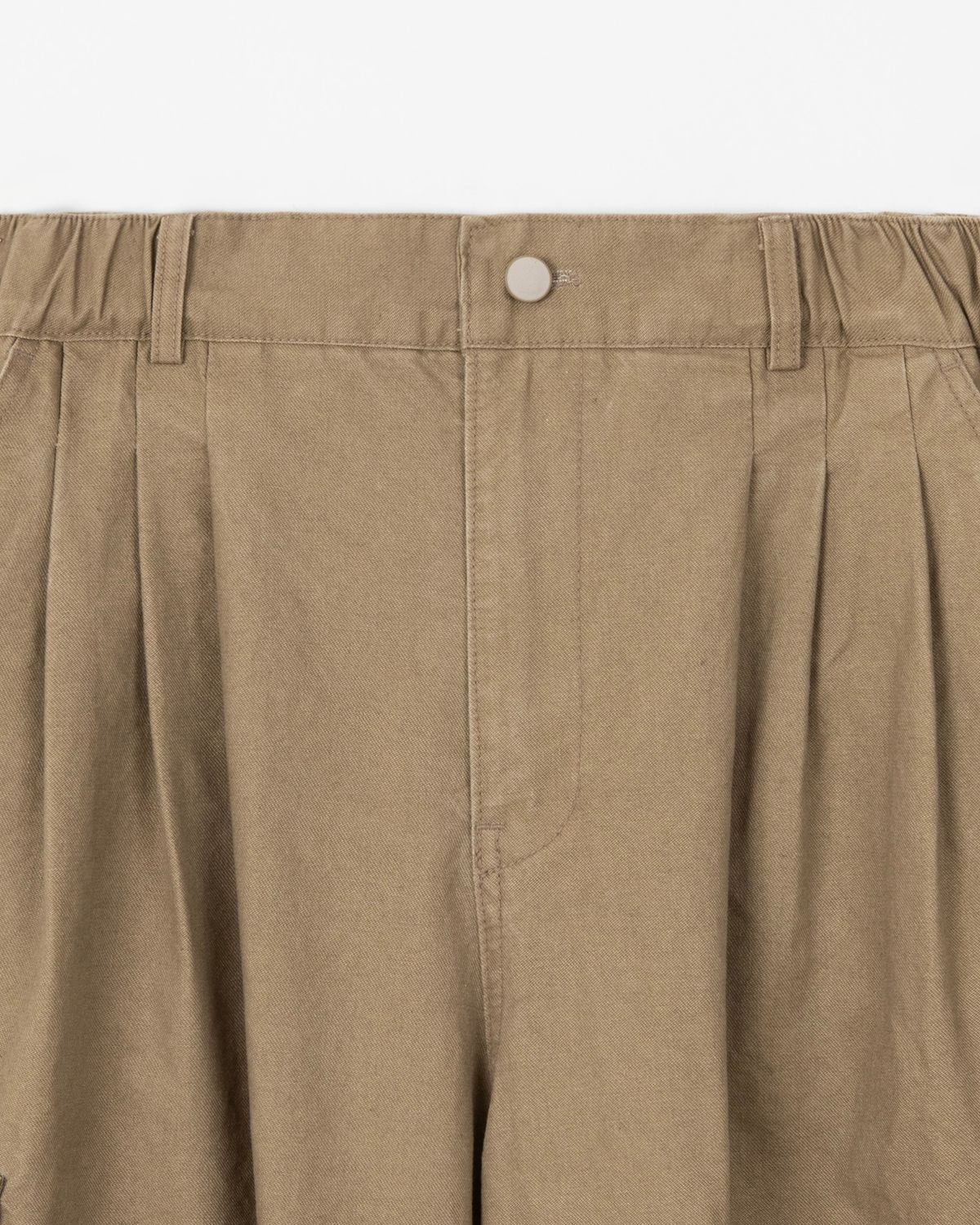 디앤드퀘스천(THEENDQUESTION) Pigment washed cargo pants / BEIGE