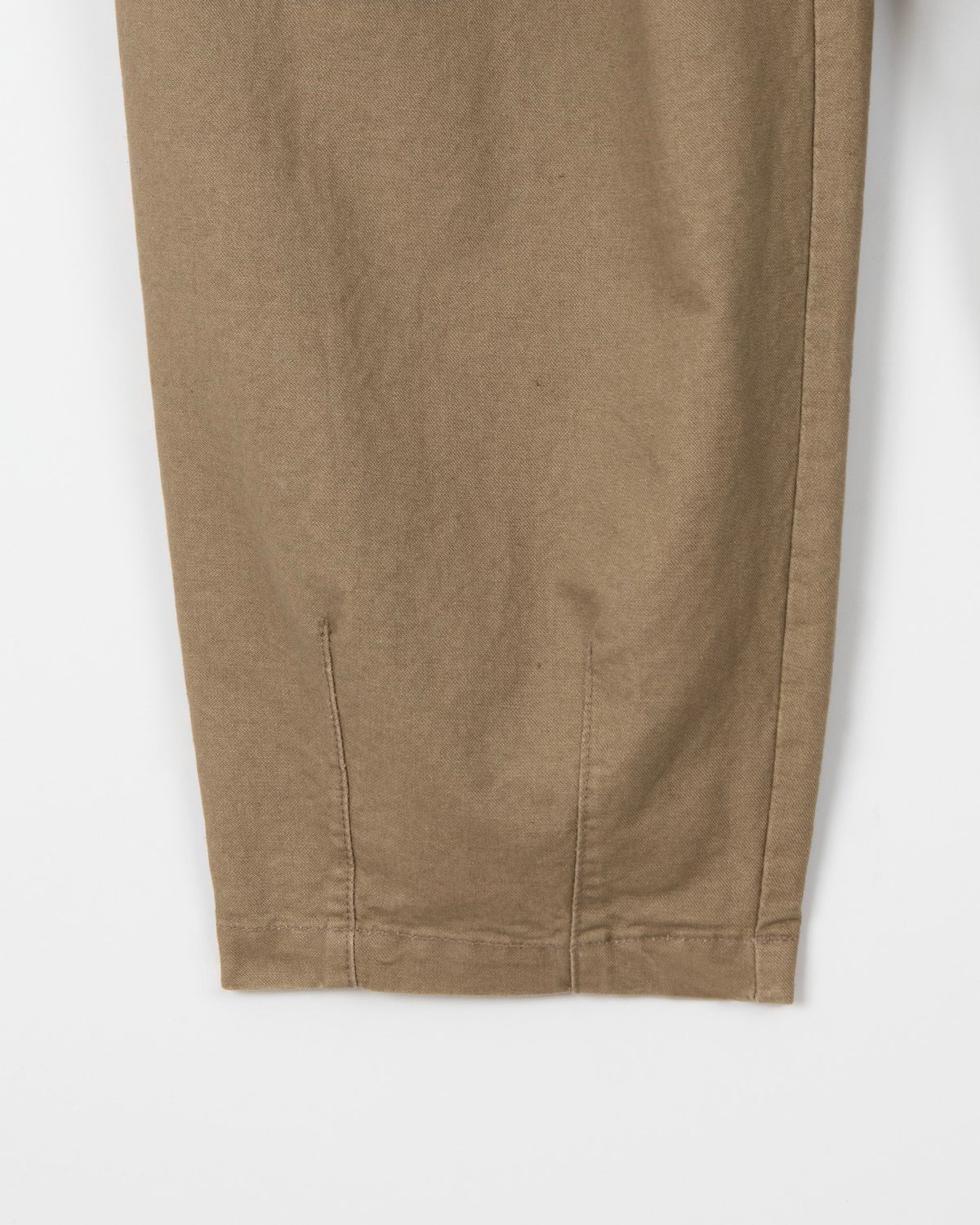 디앤드퀘스천(THEENDQUESTION) Pigment washed cargo pants / BEIGE