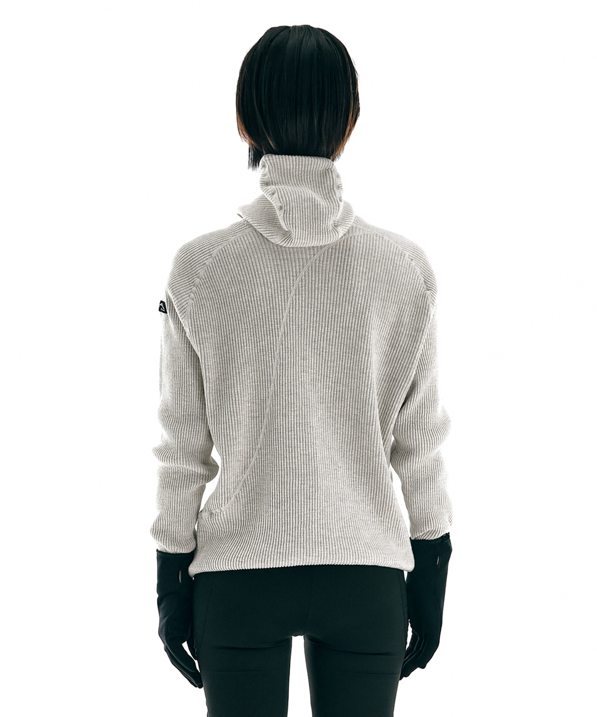 콜드웜(COLDWARM) Waffle Warmer Hoodie (Cream Color) -Women-