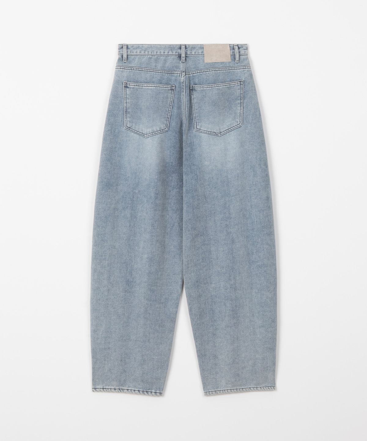 디앤드퀘스천(THEENDQUESTION) Snow washed jeans / LIGHT BLUE