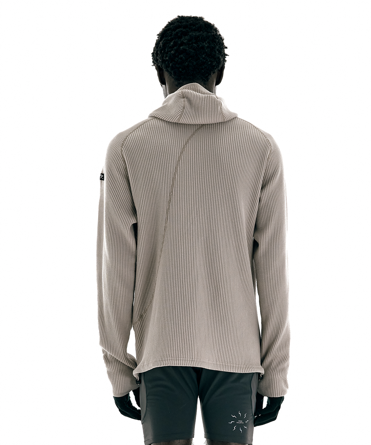 콜드웜(COLDWARM) Waffle Warmer Hoodie (Mocha Color)