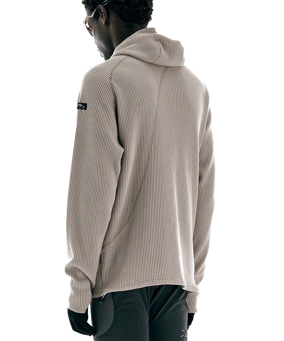 콜드웜(COLDWARM) Waffle Warmer Hoodie (Mocha Color)