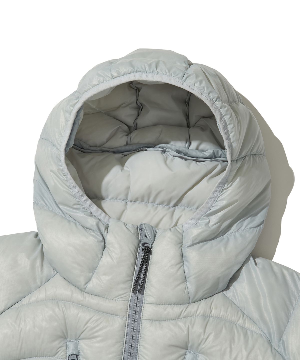 웰터 익스페리먼트(WELTER EXPERIMENT) PEAKLITE LIGHTWEIGHT PERTEX DOWN JACKET_LIGHT GRAY