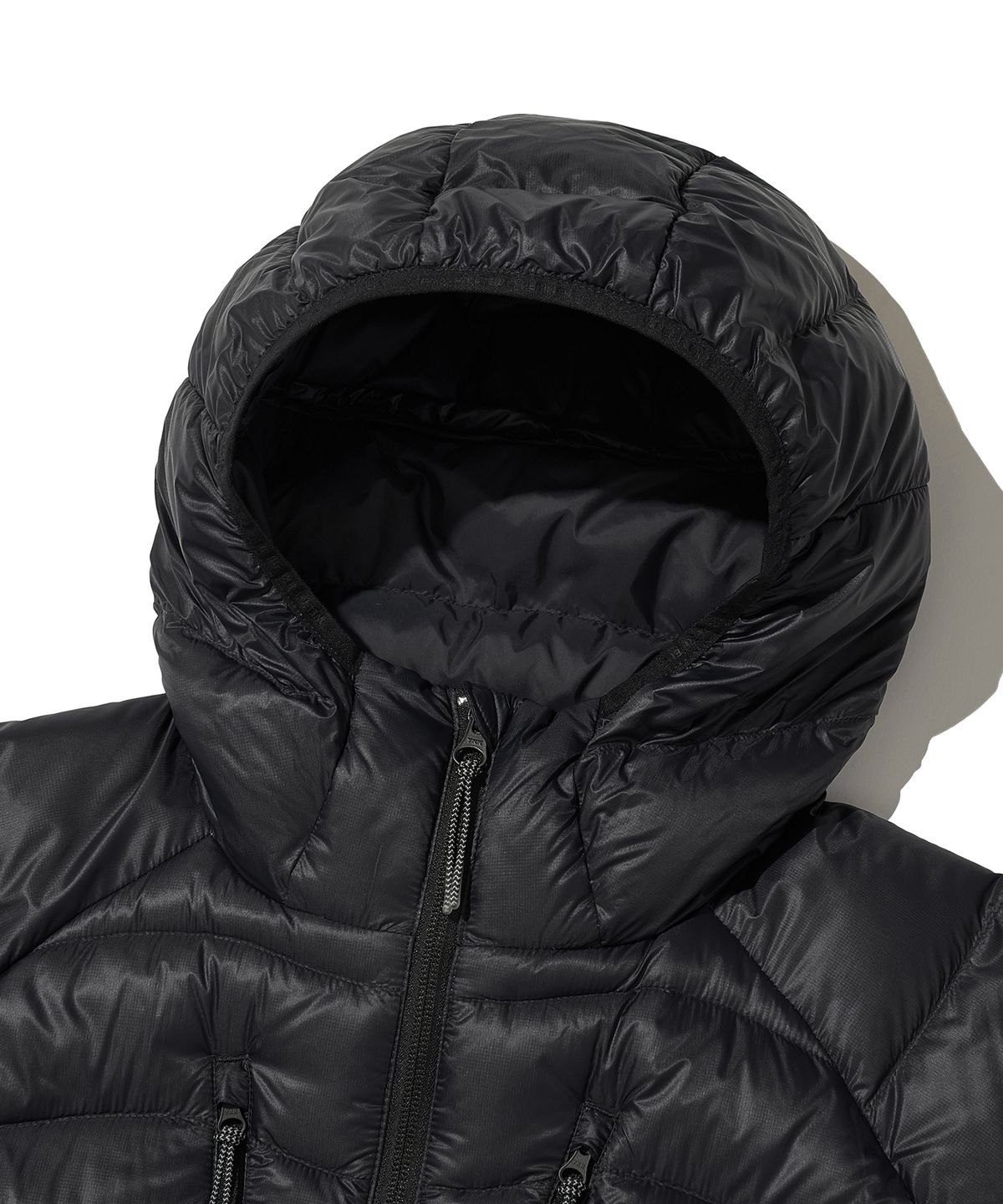 웰터 익스페리먼트(WELTER EXPERIMENT) PEAKLITE LIGHTWEIGHT PERTEX DOWN JACKET_BLACK
