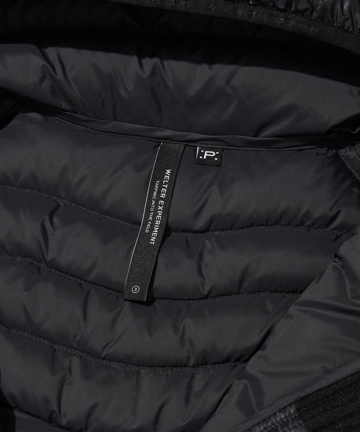 웰터 익스페리먼트(WELTER EXPERIMENT) PEAKLITE LIGHTWEIGHT PERTEX DOWN JACKET_BLACK