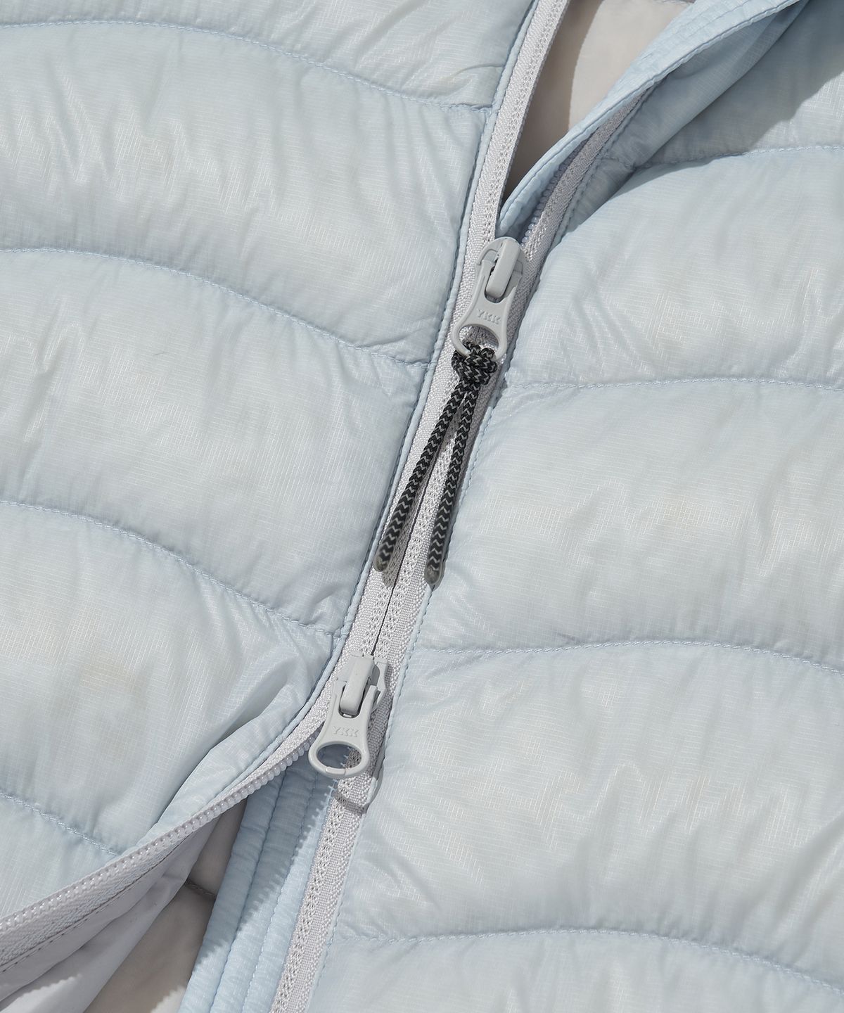 웰터 익스페리먼트(WELTER EXPERIMENT) THERMOTRAIL LIGHTWEIGHT PERTEX DOWN JACKET_SKY BLUE