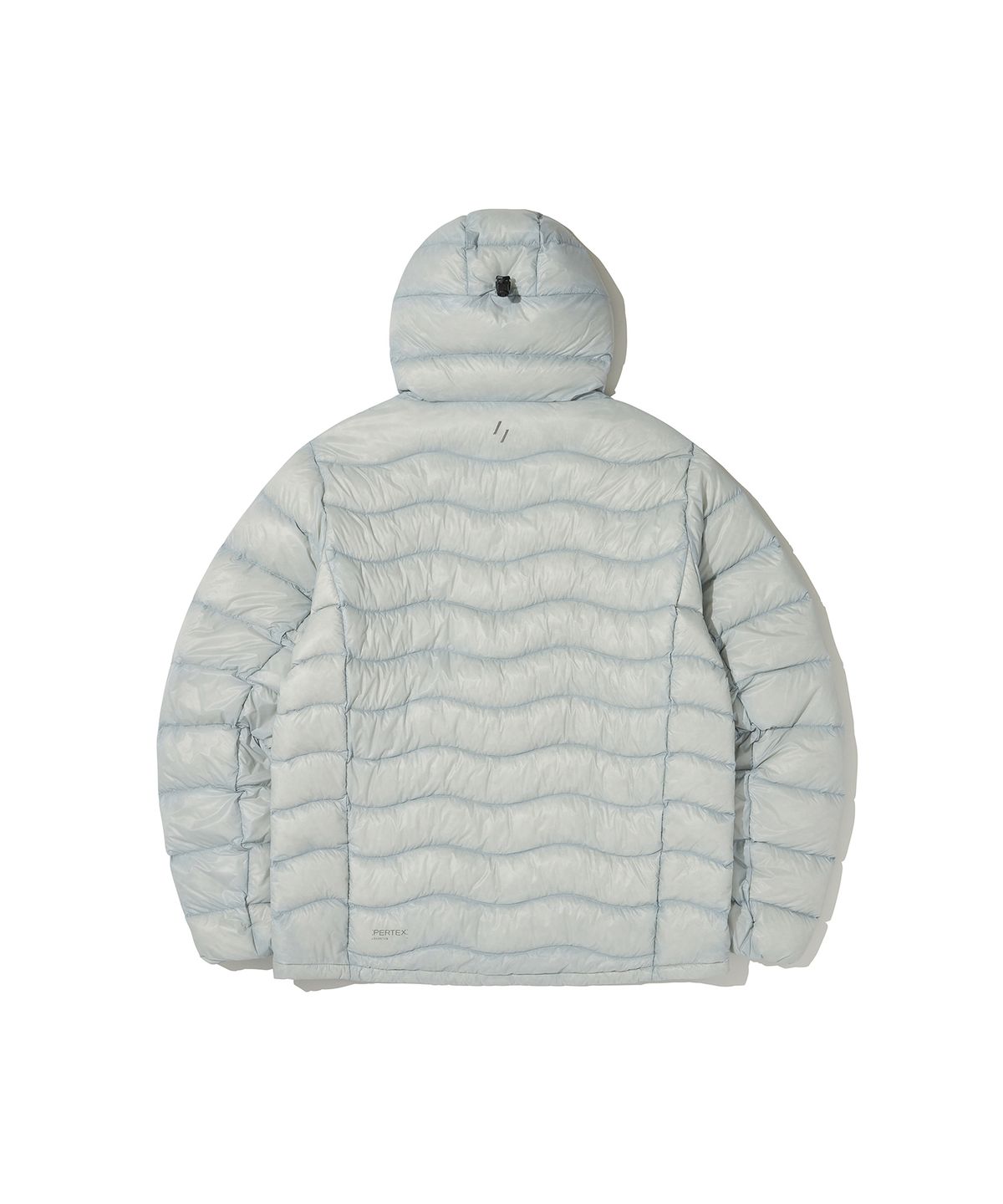 웰터 익스페리먼트(WELTER EXPERIMENT) THERMOTRAIL LIGHTWEIGHT PERTEX DOWN JACKET_LIGHT GRAY