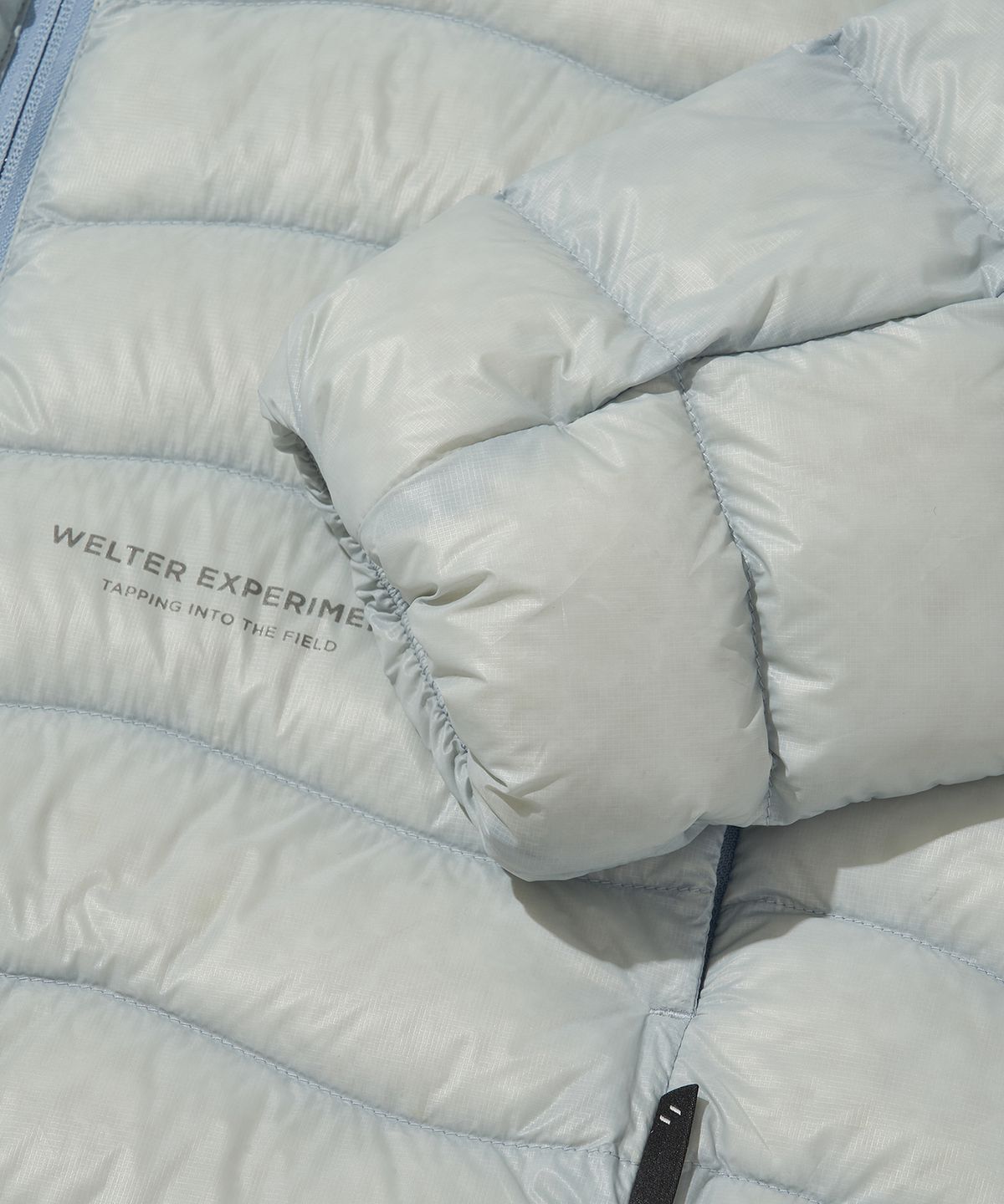 웰터 익스페리먼트(WELTER EXPERIMENT) THERMOTRAIL LIGHTWEIGHT PERTEX DOWN JACKET_LIGHT GRAY