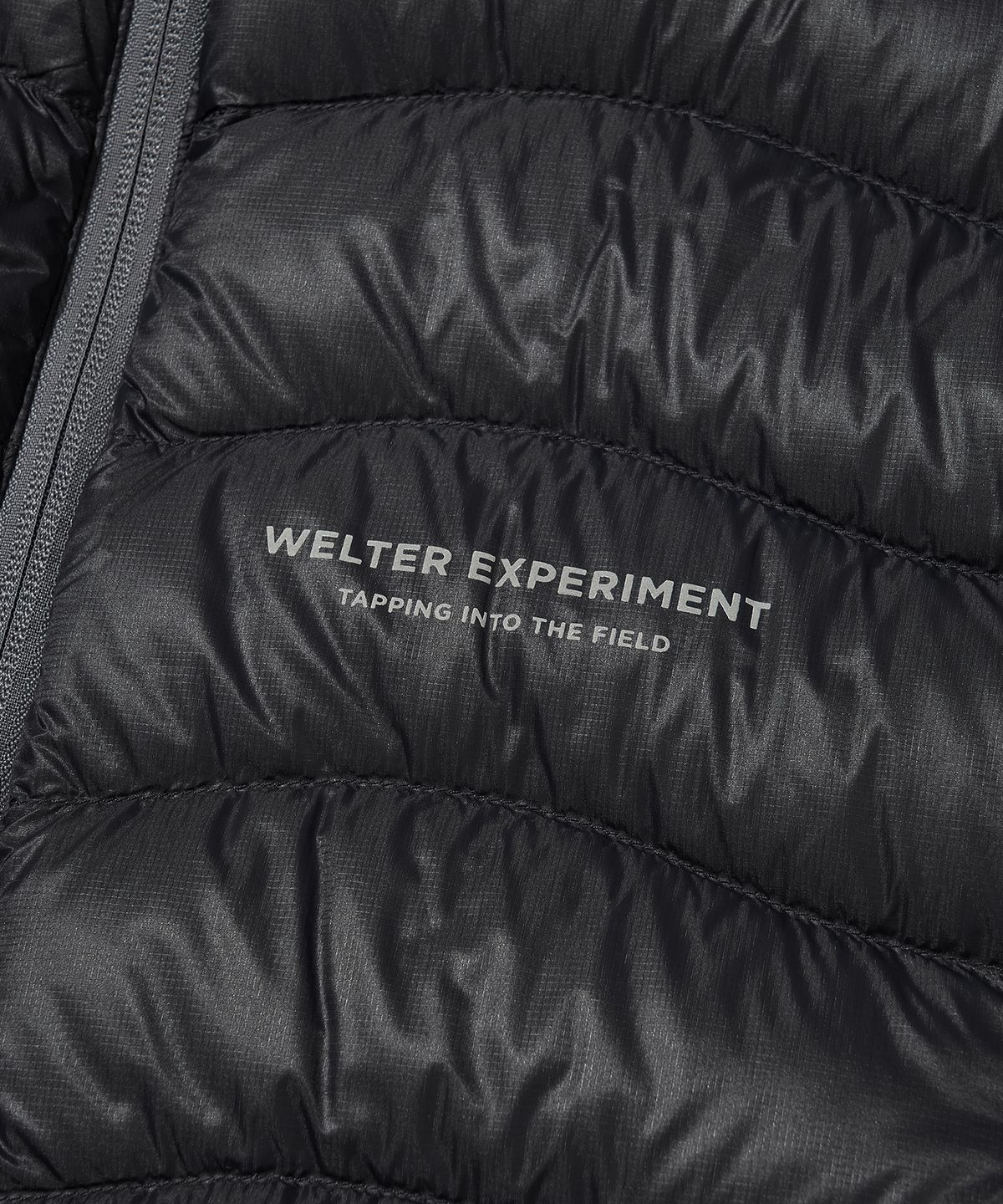 웰터 익스페리먼트(WELTER EXPERIMENT) THERMOTRAIL LIGHTWEIGHT PERTEX DOWN JACKET_BLACK